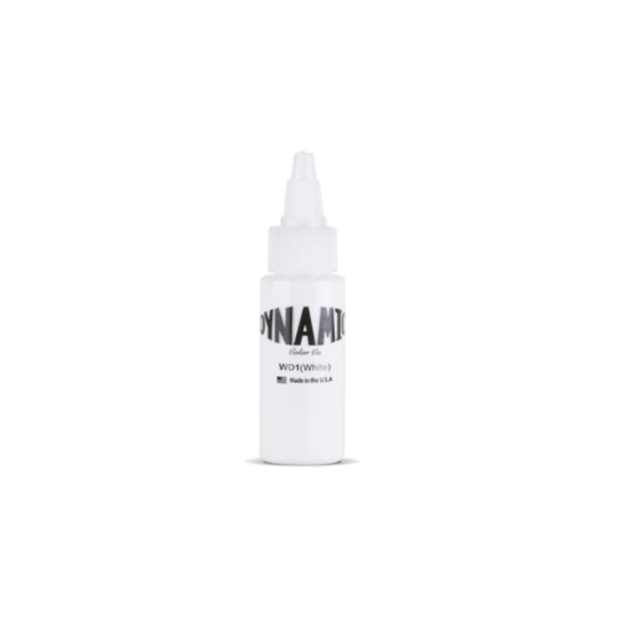 DYNAMIC_INK_WHITE_1OZ_BOTTLE_REELSKIN_CANADA ANARCHY TATTOO SUPPLIES CANADA