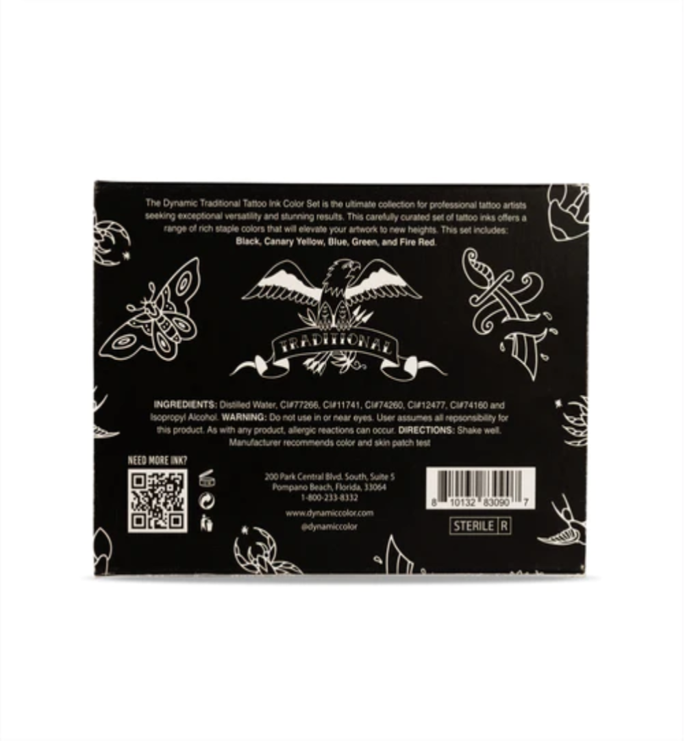 DYNAMIC_INK_TRADITIONAL_SET_1OZ_BOTTLE_REELASKIN_CANADA ANARCHY TATTOO SUPPLIES CANADA
