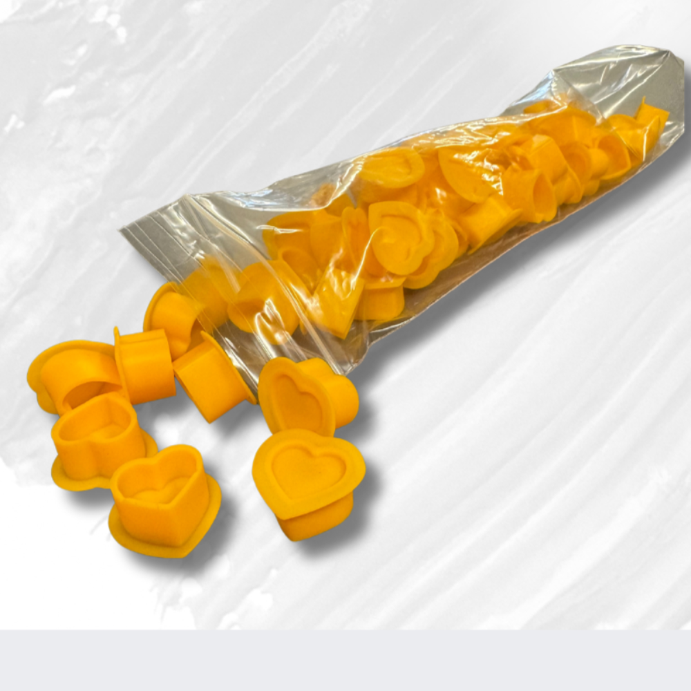 ULTRA_SOFT_SILICONE_HEART_ORANGE_INK_CUPS_REELSKIN_CANADA ANARCHY TATTOO SUPPLIES CANADA